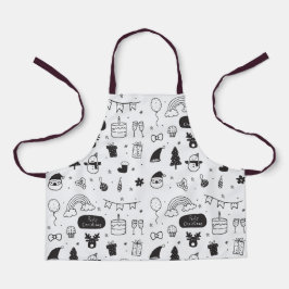 All-over Print Apron, klein Schort