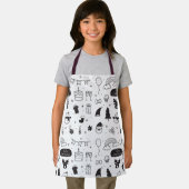 All-over Print Apron, klein Schort (Insitu)