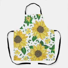 All-Over Print Apron, Medium 26"x30 Schort