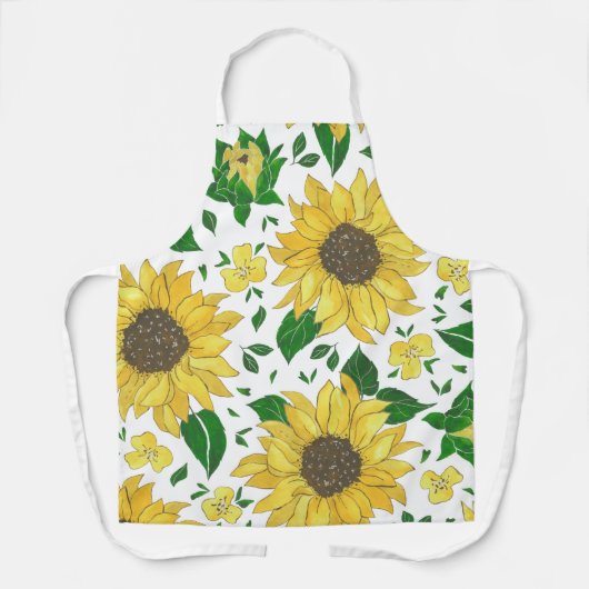 All-Over Print Apron, Medium 26"x30 Schort (Voorkant)