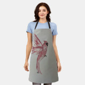 All-over Print Apron, medium Apron Schort (Gedragen)