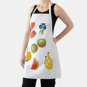 All-Over Print Apron, Medium fruits  Schort (Insitu)