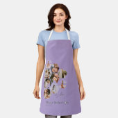 All-over Print Apron, medium Schort (Gedragen)