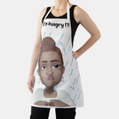 All-over Print Apron, medium Schort (Insitu)