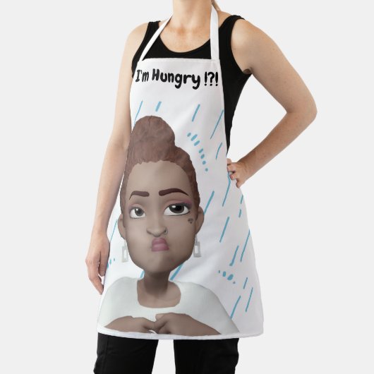 All-over Print Apron, medium Schort (Insitu)