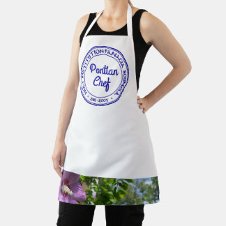 All-Over Print Apron, Medium Schort