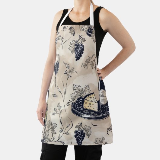All-over Print Apron, medium Schort (Insitu)