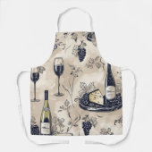 All-over Print Apron, medium Schort (Voorkant)
