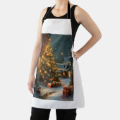 All-over Print Apron, medium Schort (Insitu)