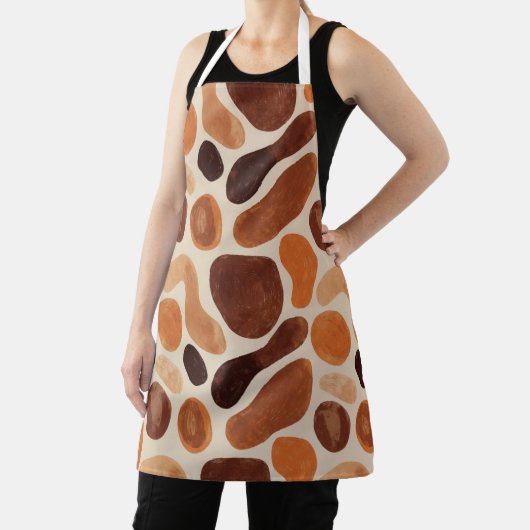 All-Over Print Apron, Medium Schort (Insitu)