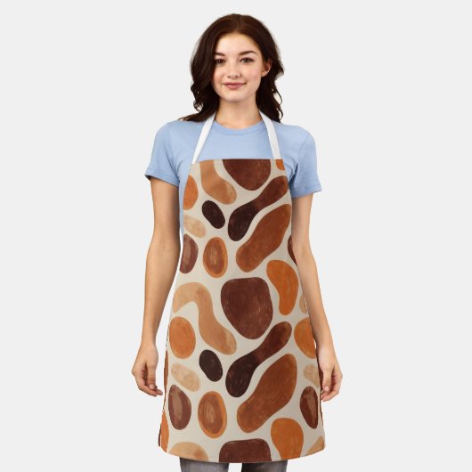 All-Over Print Apron, Medium Schort (Gedragen)
