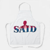 All-over Print Apron, medium Schort (Voorkant)