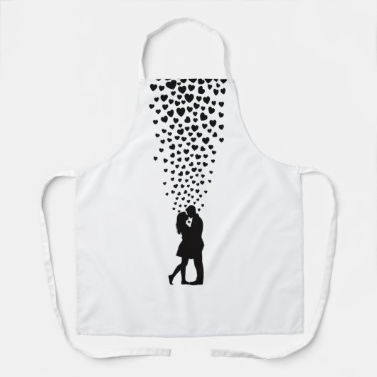 All-Over Print Apron, Medium Schort (Voorkant)