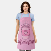 All-Over Print Apron, Medium Schort (Gedragen)