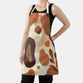All-Over Print Apron, Medium Schort (Insitu)