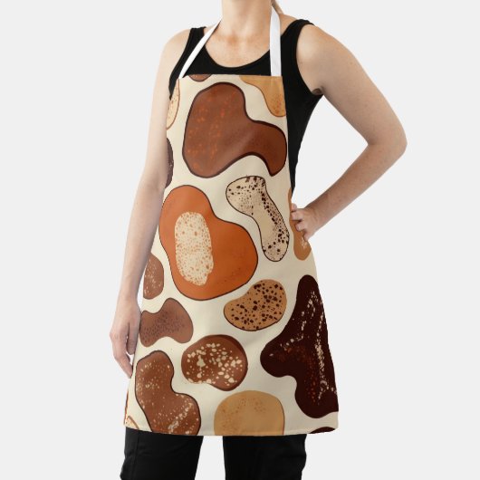 All-Over Print Apron, Medium Schort (Insitu)