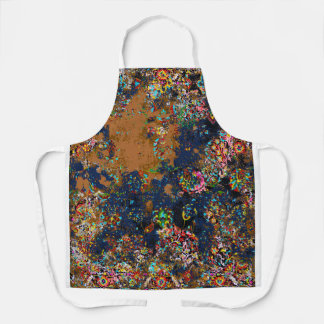 All-over Print Apron, medium Schort