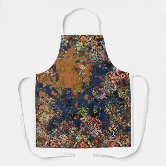 All-over Print Apron, medium Schort (Voorkant)