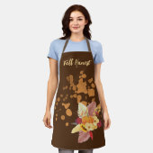 All-over Print Apron, medium Schort (Gedragen)