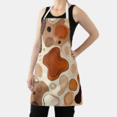 All-Over Print Apron, Medium Schort (Insitu)