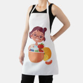 All-over Print Apron, medium Schort (Insitu)