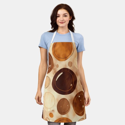 All-Over Print Apron, Medium Schort (Gedragen)