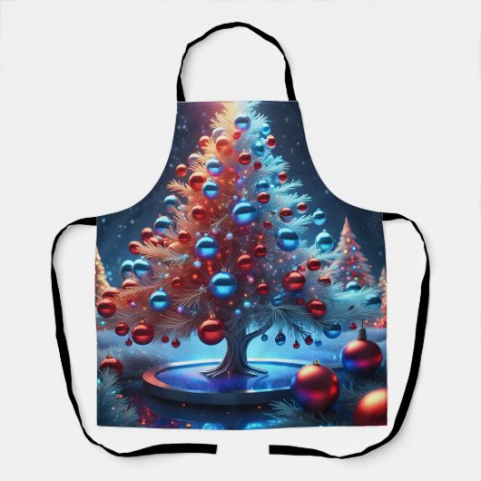All-Over Print Apron navidad 1 - 002 Schort (Voorkant)