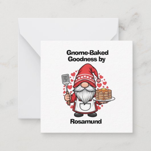 All-Over Print Apron Notitiekaartje (Voorkant)