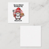 All-Over Print Apron Notitiekaartje (Voorkant / Achterkant)