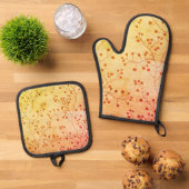 All-over Print Apron Ovenwant & Pannenlap Set (Top down)