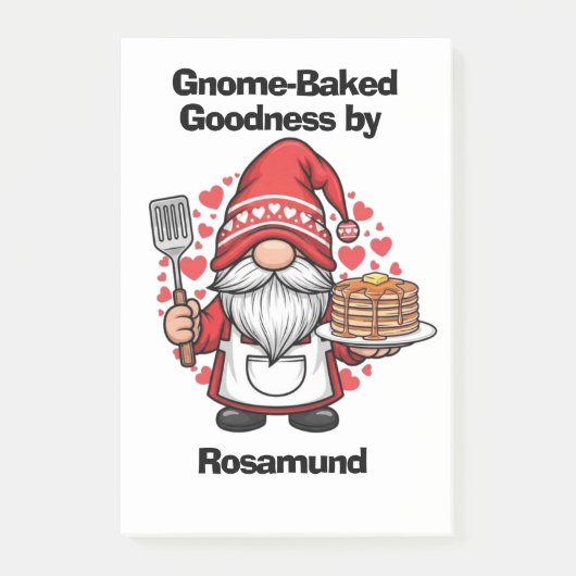 All-over Print Apron Post-it® Notes (Voorkant)