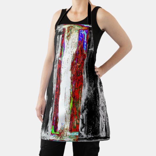 All-Over Print Apron – Reflection Layers Schort (Insitu)