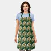 All-Over Print Apron Schort (Gedragen)