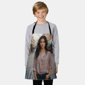 All-over Print Apron Schort (Gedragen)