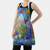 All-over Print Apron Schort (Insitu)