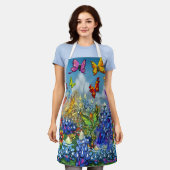 All-over Print Apron Schort (Gedragen)