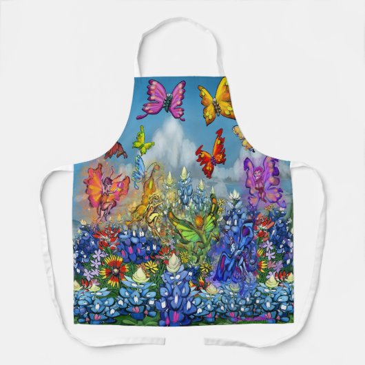 All-over Print Apron Schort (Voorkant)