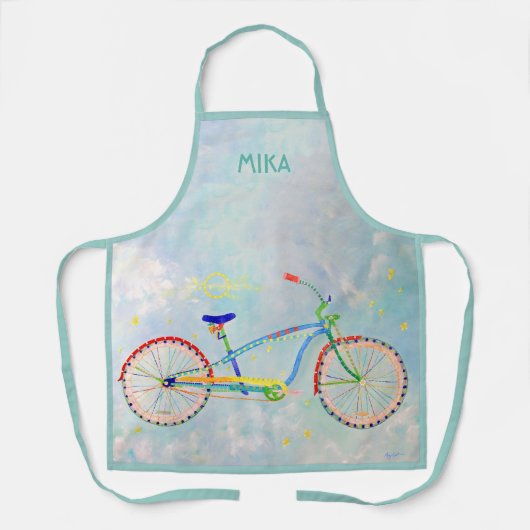 All-over Print Apron Schort (Voorkant)