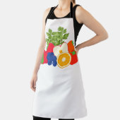 All-Over Print Apron Schort (Insitu)