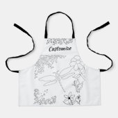 All-over Print Apron Schort (Voorkant)