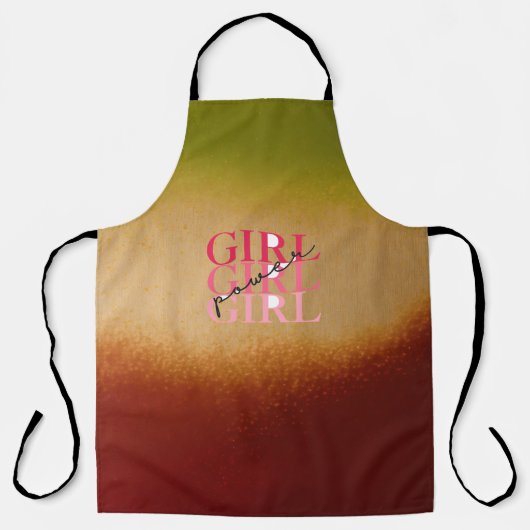 All-over Print Apron Schort (Voorkant)