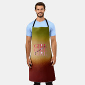 All-over Print Apron Schort (Gedragen)