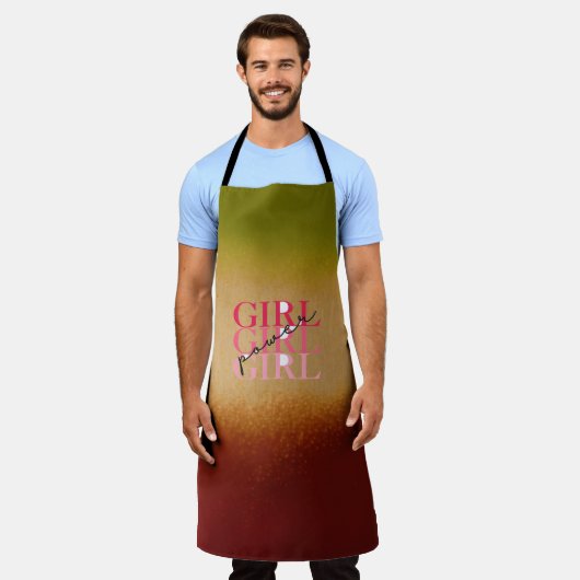 All-over Print Apron Schort (Gedragen)