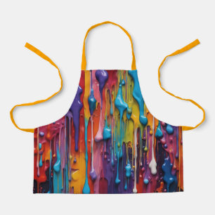 All-over Print Apron Schort