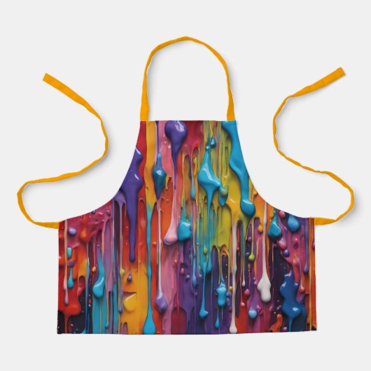 All-over Print Apron Schort (Voorkant)