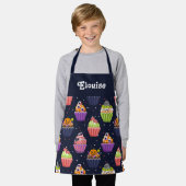 All-over Print Apron Schort (Gedragen)