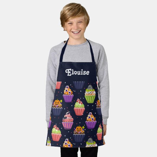 All-over Print Apron Schort (Gedragen)