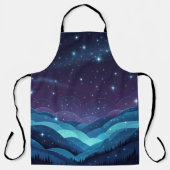 All-over Print Apron Schort (Voorkant)