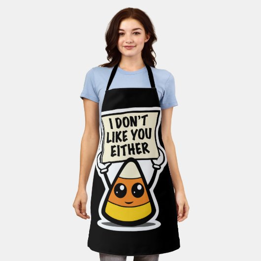 All-over Print Apron Schort (Gedragen)