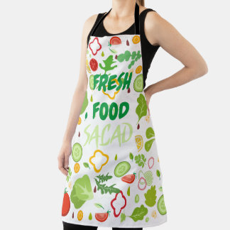 All-over Print Apron Schort